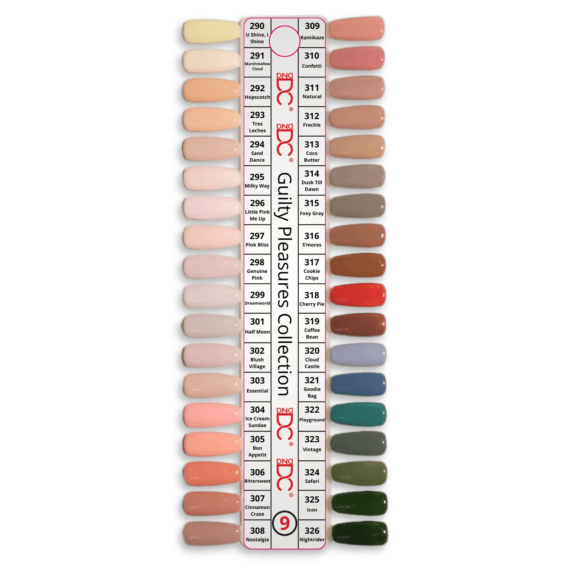 Guilty Pleasures Collection Swatch - Single - 9