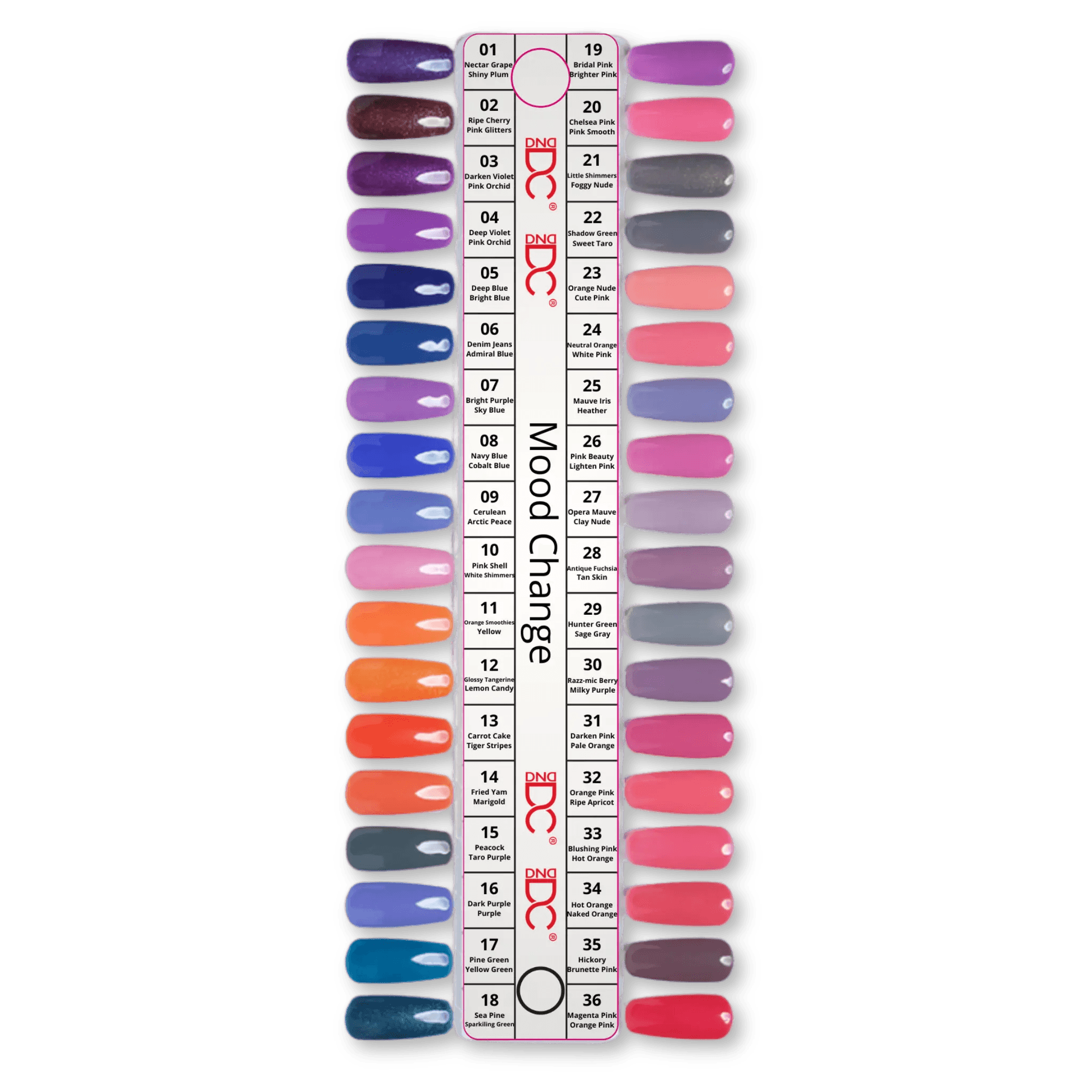 DC Mood Change Collection Color Swatch