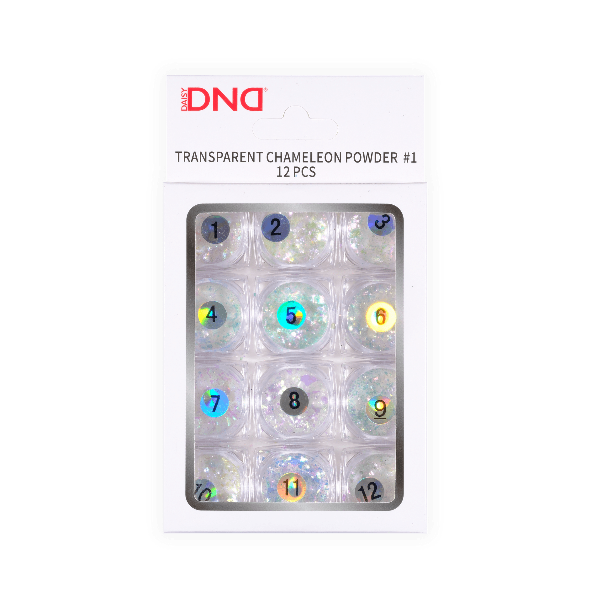 DND Transparent Chameleon Powder #1 (12 pcs.)