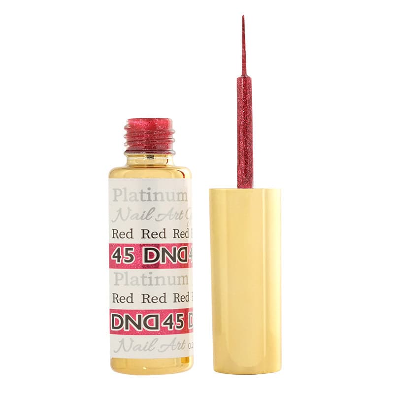 DND45 - Platinum Red Gel Art Liner