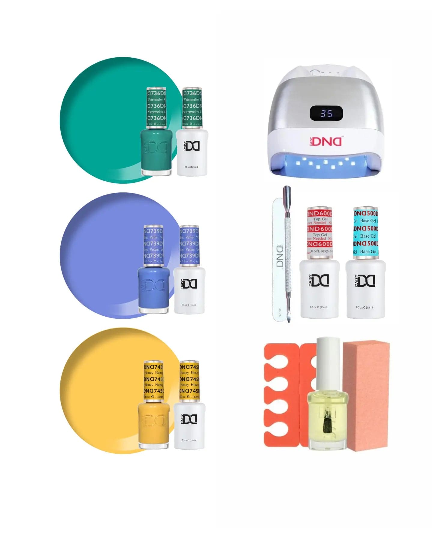 Warm Tones Gel Polish Starter Kit